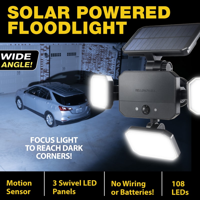Bell flood light outlet