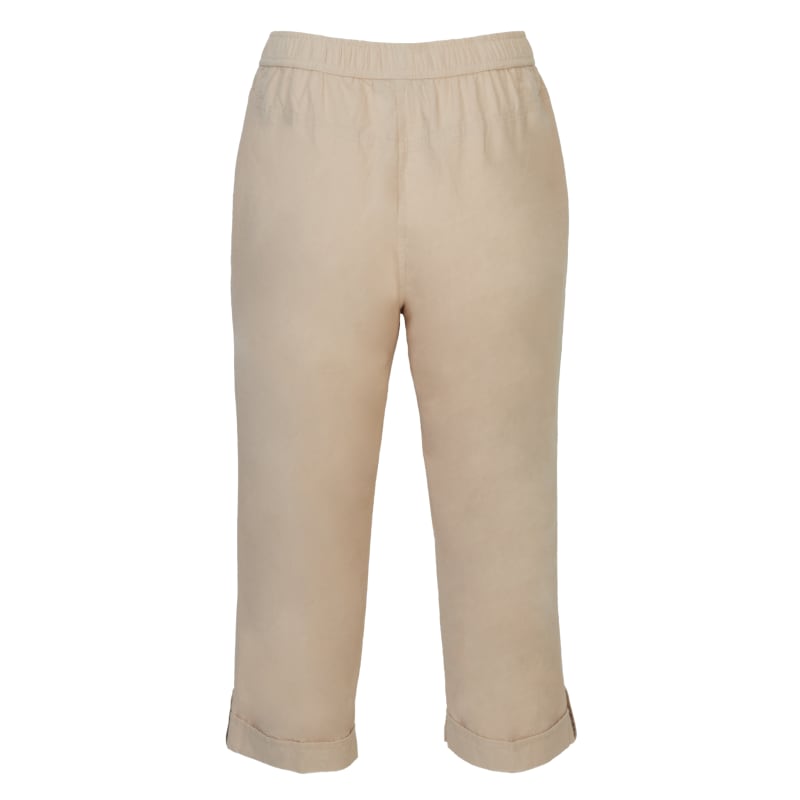 Women's Pull-On Cuffed Sheeting Capris by Liberty Lane at Fleet Farm