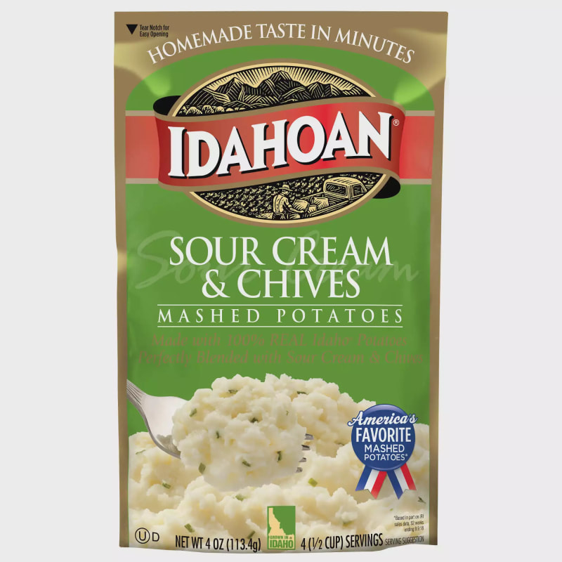 Sour Cream Chives Mashed Potatoes by Idahoan at Fleet Farm