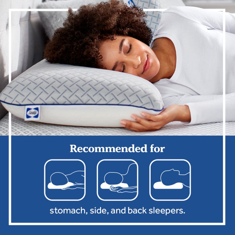 Essentials Memory Foam Cooling Bed Pillow by Sealy at Fleet Farm