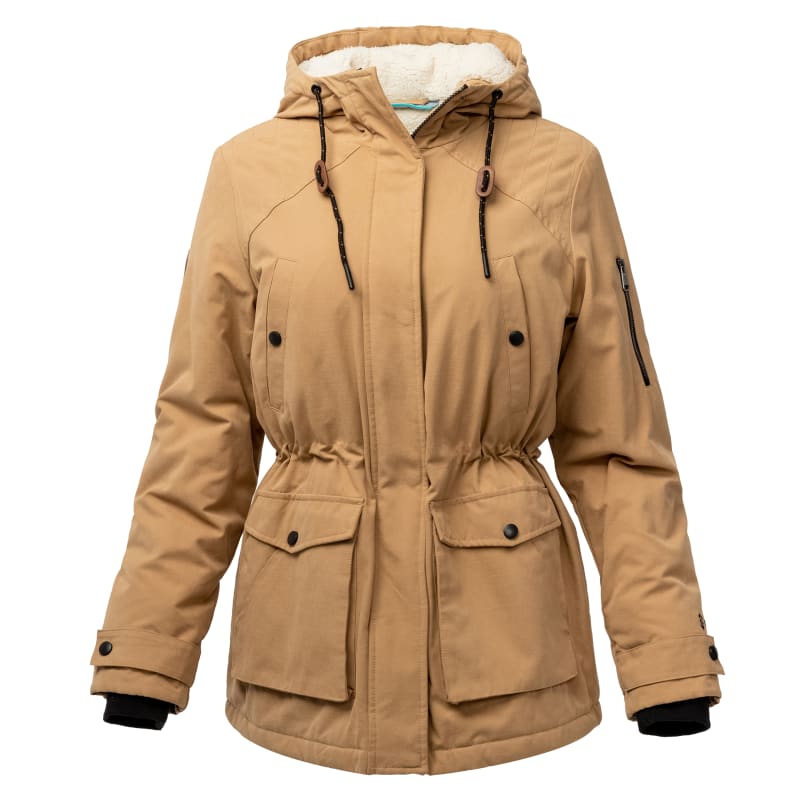 Women s Long Cascade Canvas Jacket