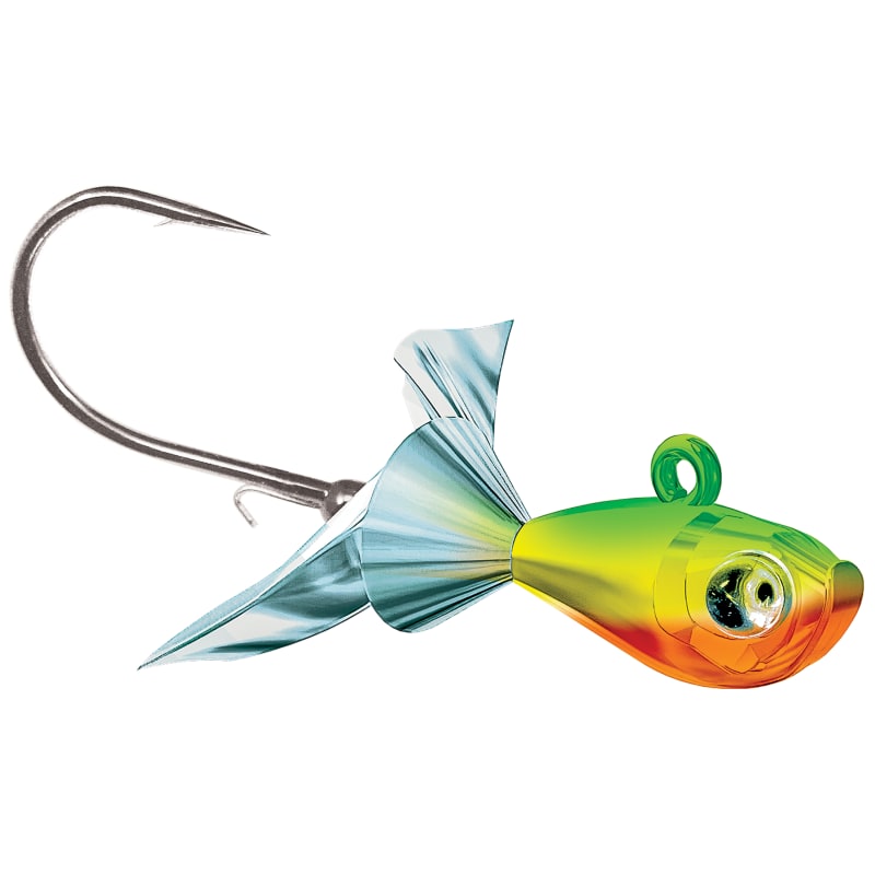 Kalin's 3/8 oz Firetiger Google Eye Tungsten Search Bait - ACE38-FT