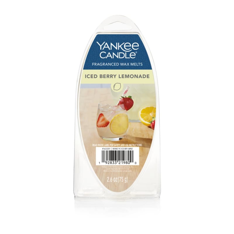 Yankee Candle Iced Berry Lemonade Wax Melts, 2.6 oz