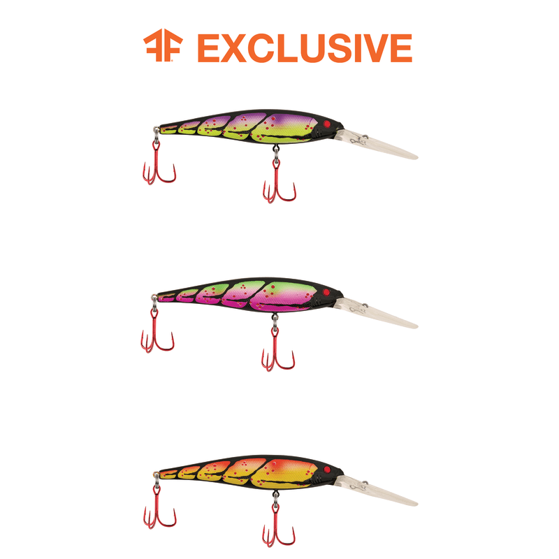 Contender Flicker Minnow Pro-Pack Crankbait - 3 Pk by Berkley at