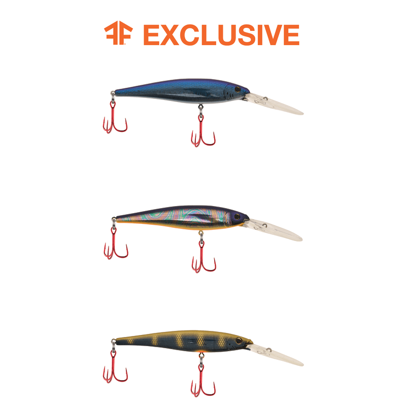 Oil Slick Flicker Minnow Pro-Pack Crankbait - 3 Pk by Berkley at Fleet Farm