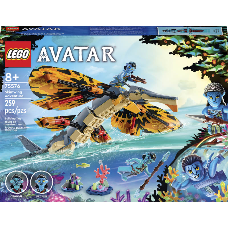 Building Set Lego Avatar - Jake and Neytiri: The first flight of the banshee