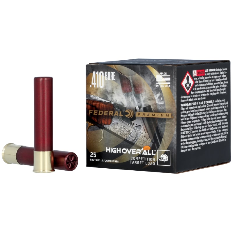 High Over All 410 Bore Max 8 Shotshells -20 Rounds by Federal Premium at  Fleet Farm