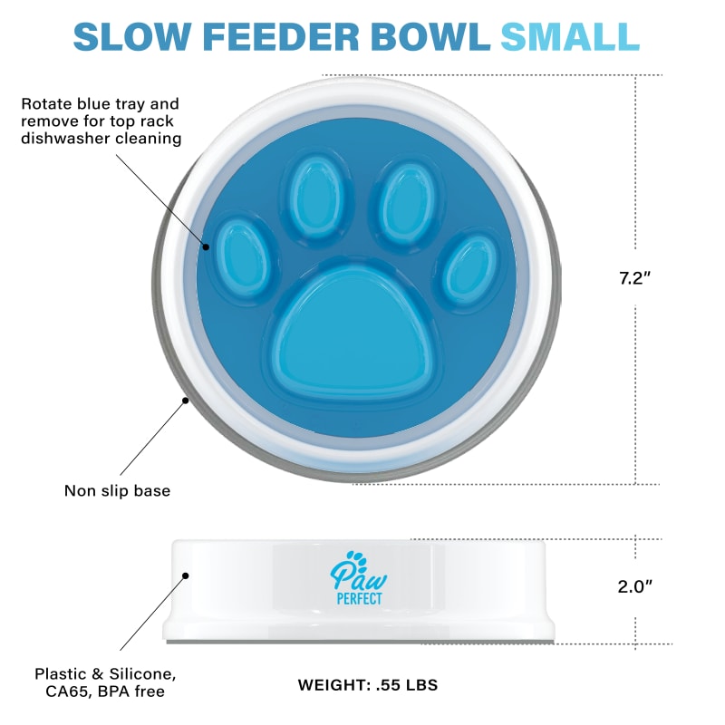 PawRoll Slow Feeder Dog Bowl – Paw Roll