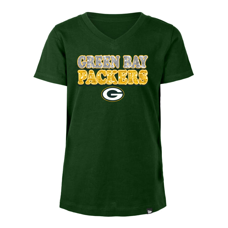 Men's Refried Apparel Green/Gray Green Bay Packers Sustainable Upcycled  Split T-Shirt