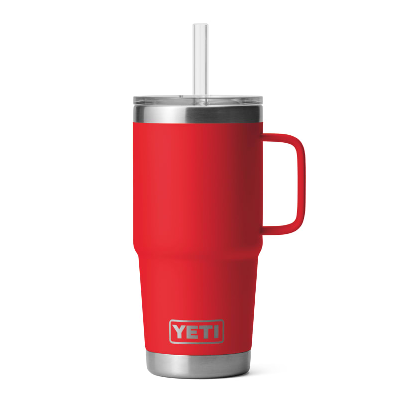 Yeti Rambler straw mug