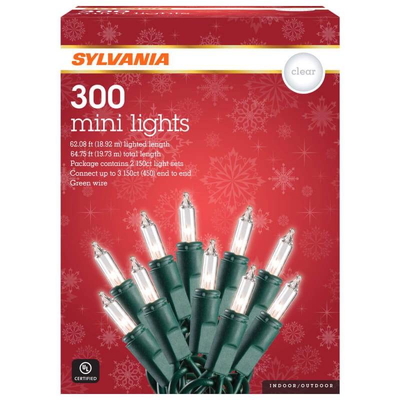 Sylvania clear mini lights online