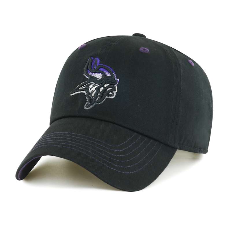Minnesota vikings cap black on sale