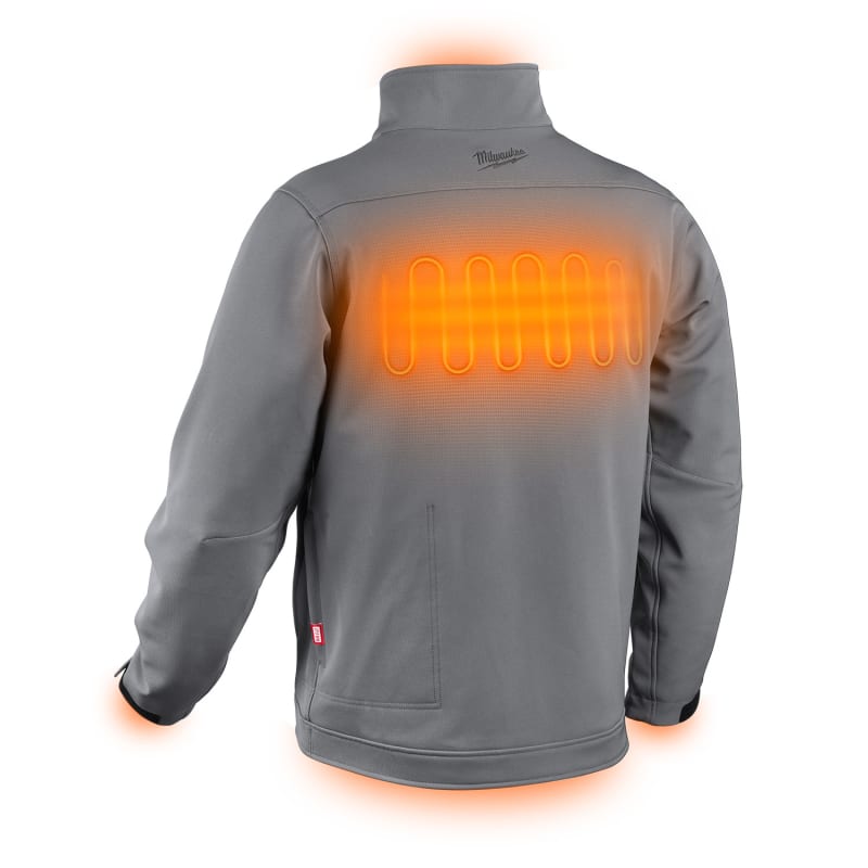 Milwaukee high outlet vis heated jacket