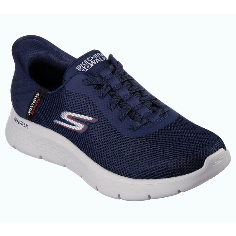 Skechers go walk 4 mens navy on sale