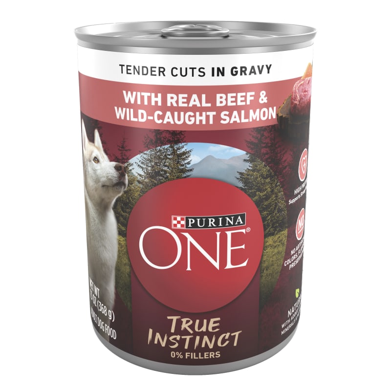 ONE True Instinct Tender Cuts In Gravy w/ Real Beef Wild-Caught
