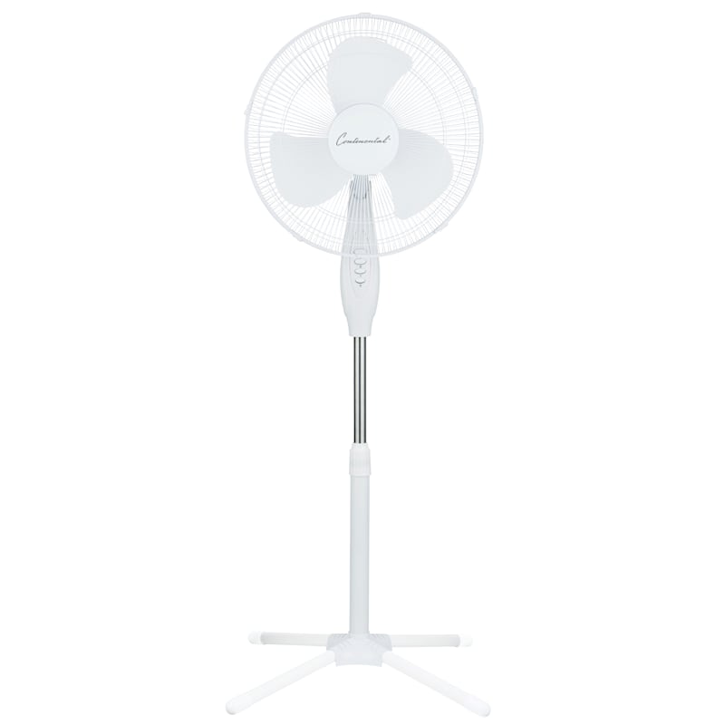 16 Stand Fan with Remote (White)