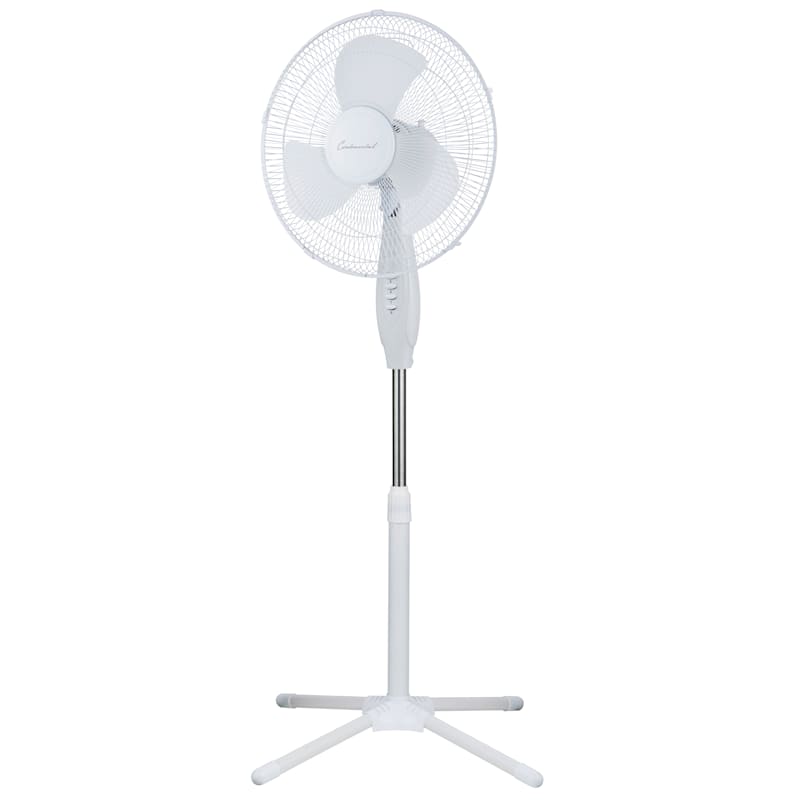 16 Stand Fan with Remote (White)