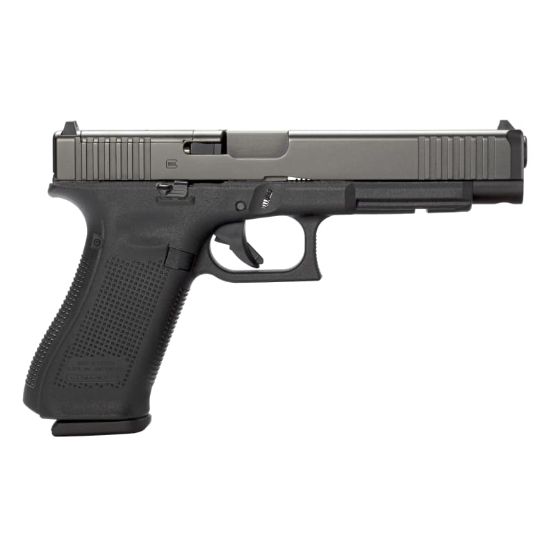 G34 Gen5 in. MOS Configuration w/ Front Serrations Black Pistol by