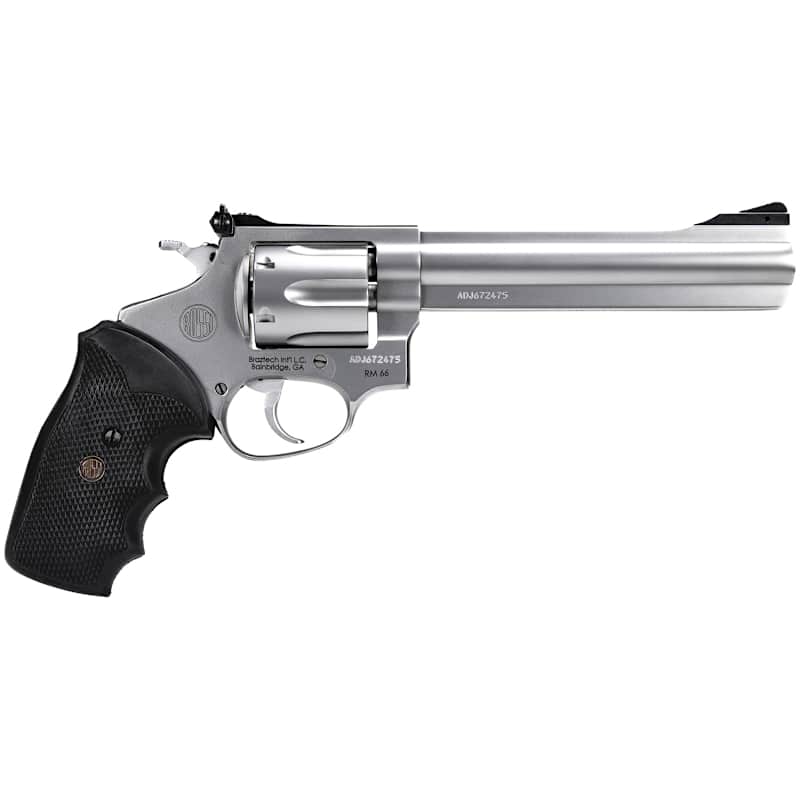 357 Magnum RM66 Stainless Steel Gloss 6-Round Revolver by Rossi at