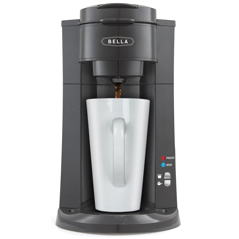 Bella coffee maker single cup cheap