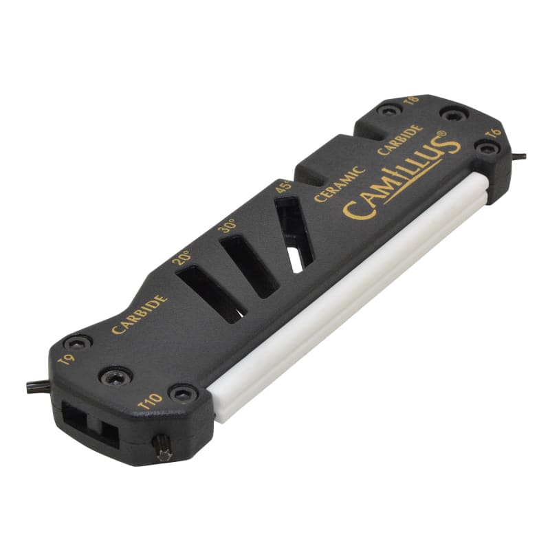 Camillus Glide Sharpener, Screwdriver, Bits