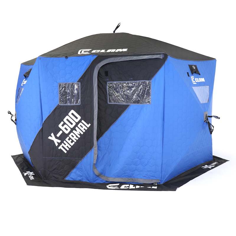 Clam X-800 Thermal Hub Ice Shelter - 735173, Ice Fishing Shelters