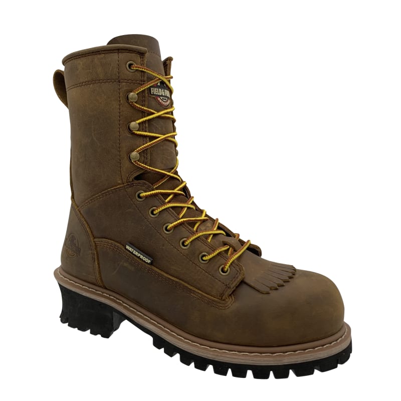 Men's soft toe logger boots online