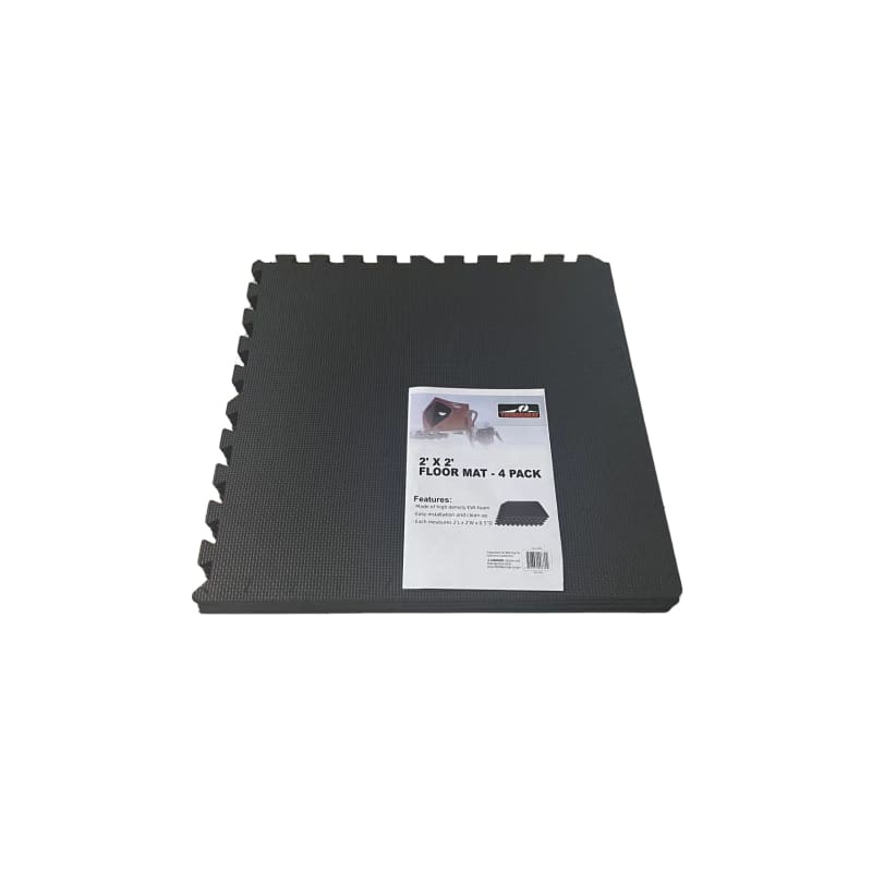 2' x 2' Interlocking Foam Mat-4/Pack