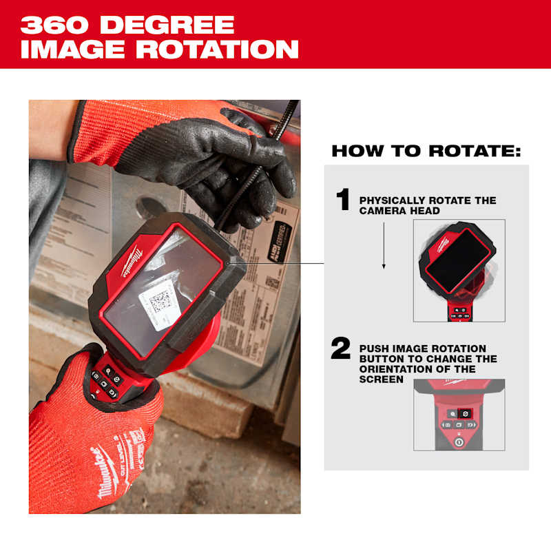 M12 M Spector 360 4 ft Inspection Camera Kit by Milwaukee at Fleet Farm