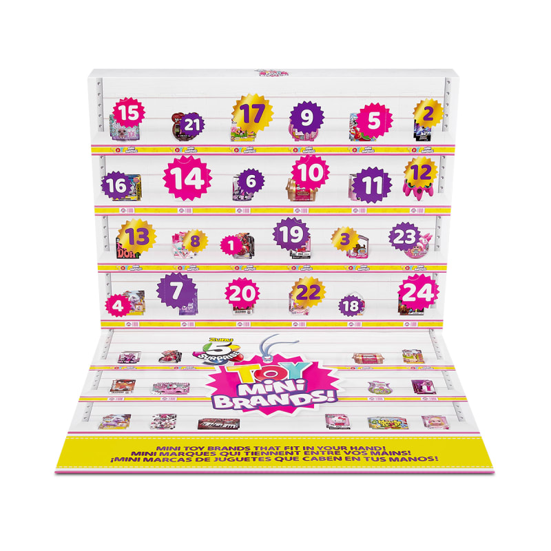 Toy Mini Brands Advent Calendar by Zuru 5 Surprise at Fleet Farm