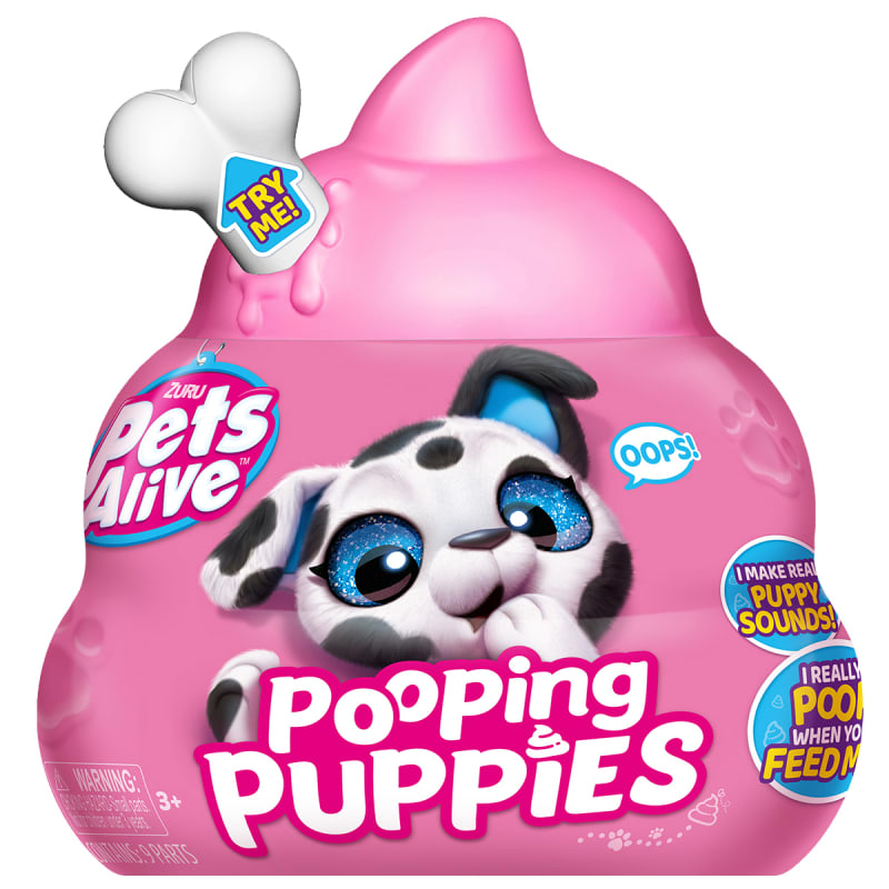 Pooping Puppies Interactive Plush Series 1 by ZURU PETS ALIVE at Fleet Farm