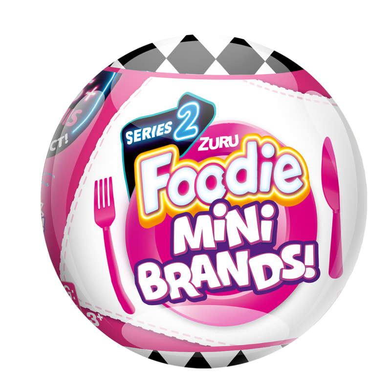  5 Surprise Foodie Mini Brands (2 Pack) by ZURU