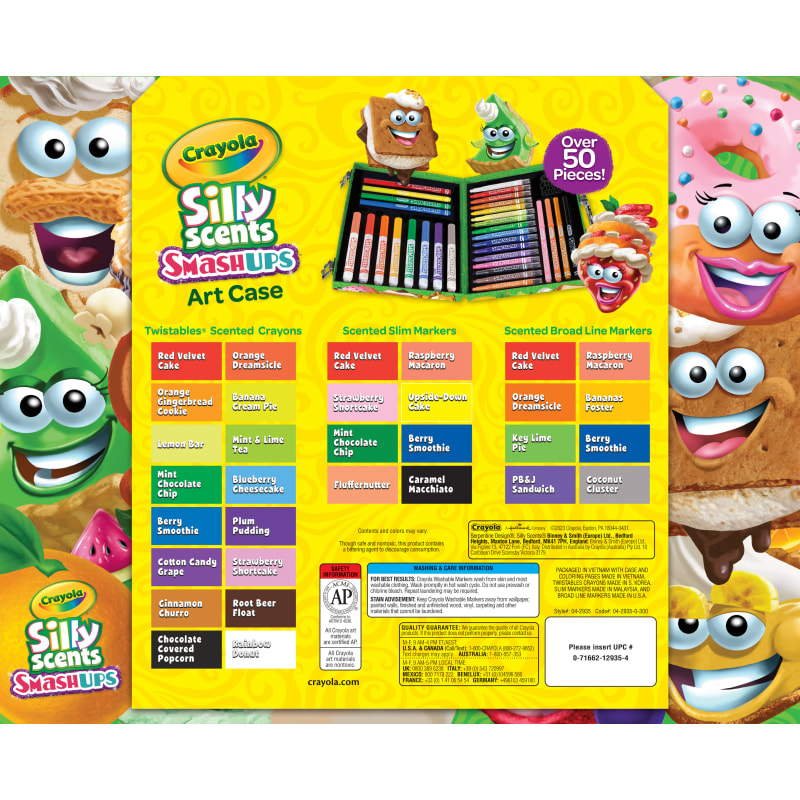 Silly Scents Smash Ups Mini Twistables Scented Crayons - 24 count