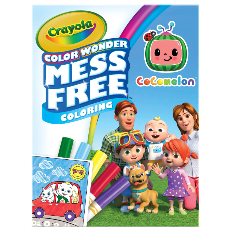 Color Wonders Coloring Pad & Markers - Cocomelon by Crayola at Fleet Farm