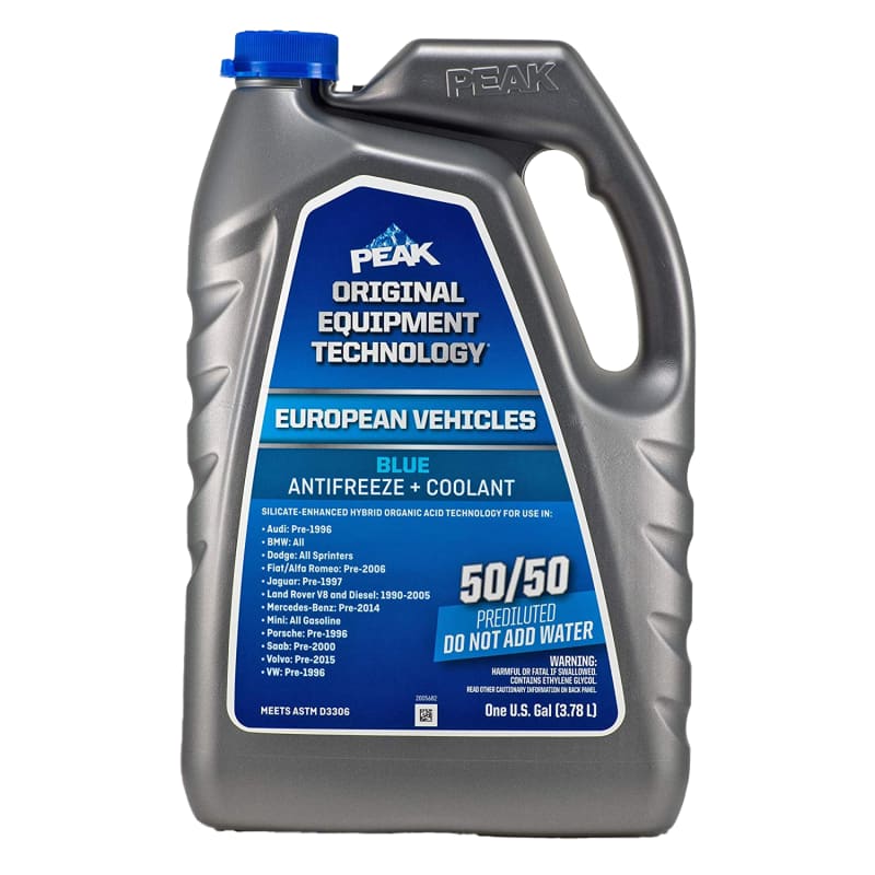 Peak 50/50 Prediluted Antifreeze + Coolant For GM Cars – 1 Gallon, Ready To Use