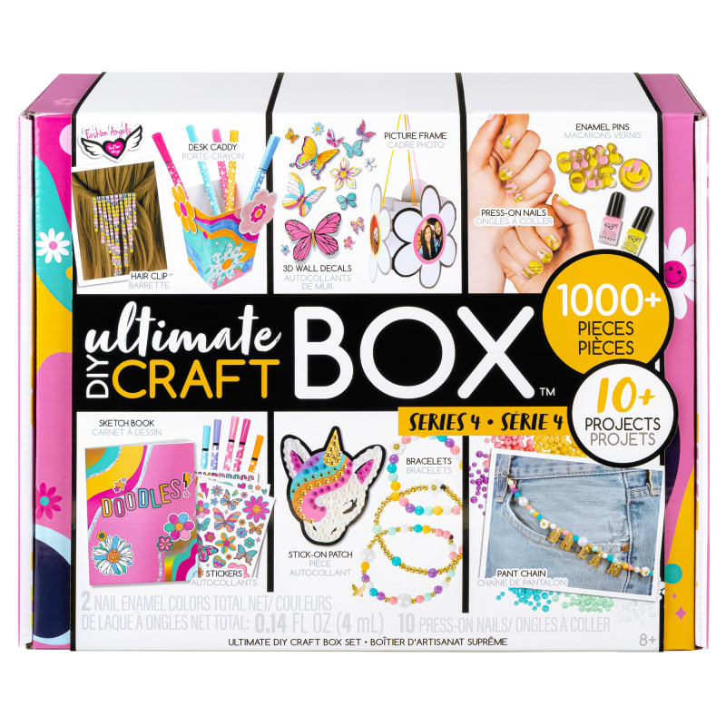 Fashion Angels Ultimate D.I.Y. Craft Box, Multicolor
