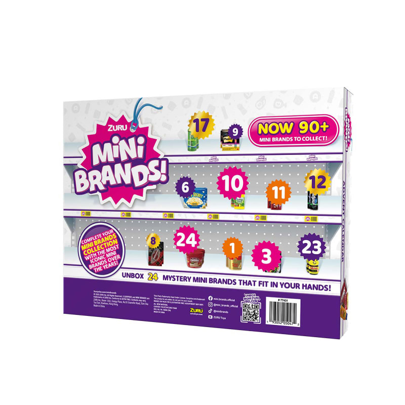 Toy Mini Brands Advent Calendar by Zuru 5 Surprise at Fleet Farm