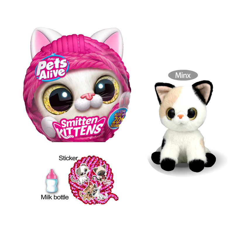 Smitten Kittens Series 1 Interactive Plush