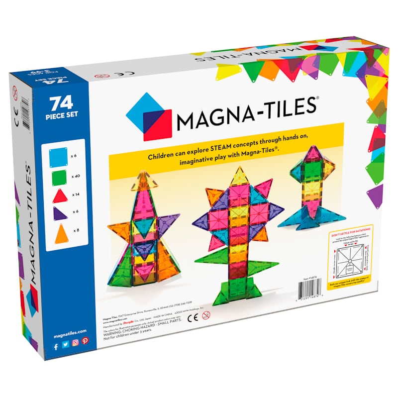 Classic 74 Pc. Set by Magna-Tiles at Fleet Farm