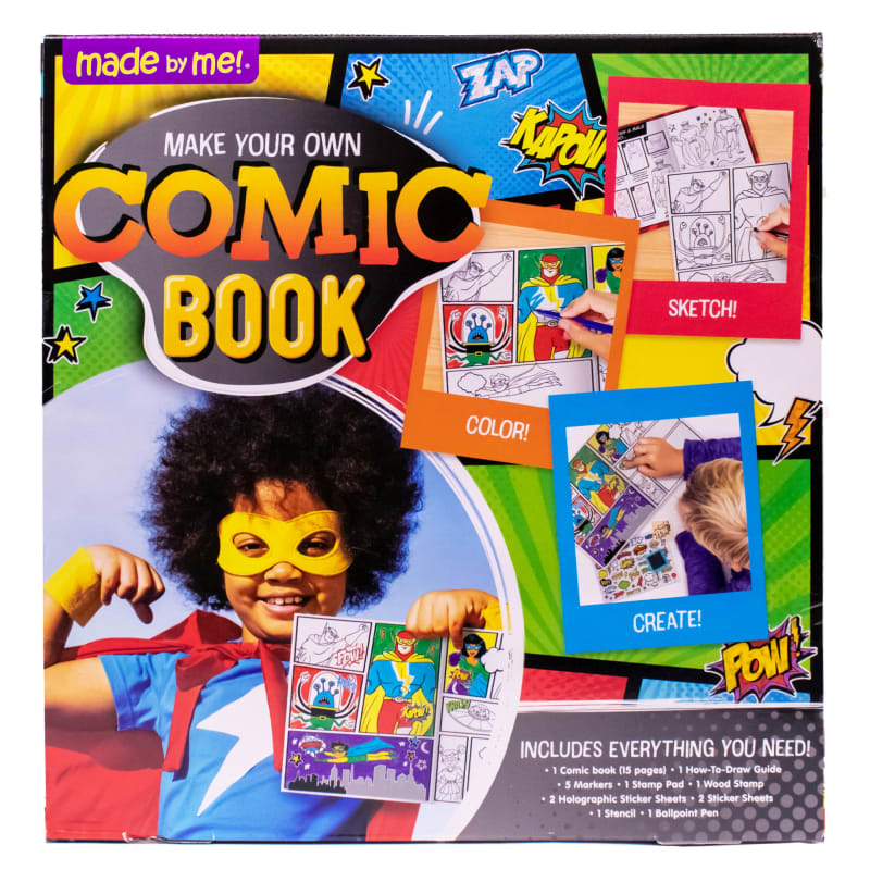  Create Your Own Comic Book: 9781700809766: Papeterie