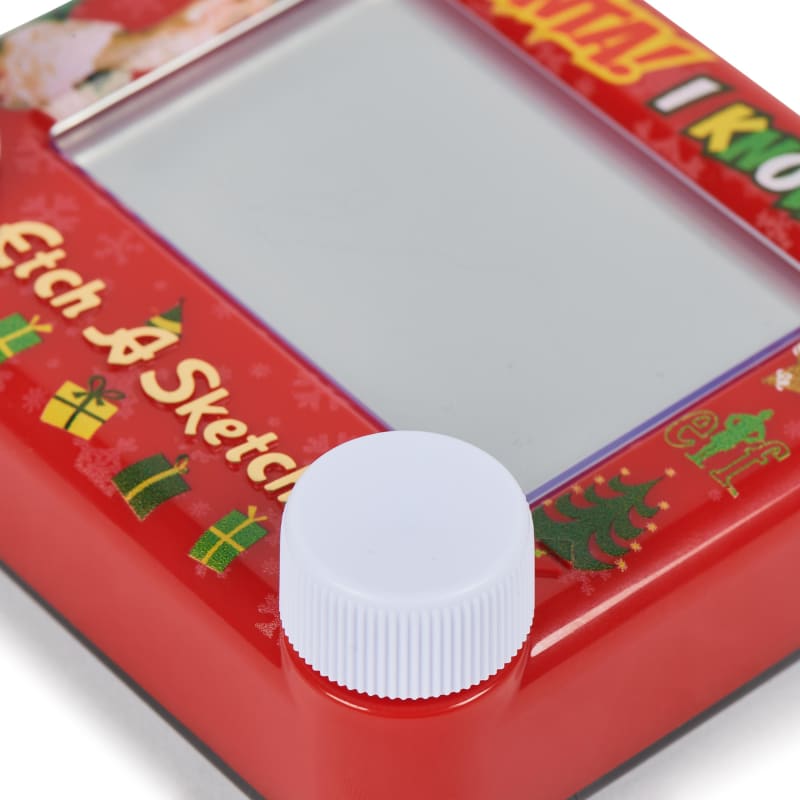 Elf's Etch-a-Sketch Plan For The Day, 3-inch