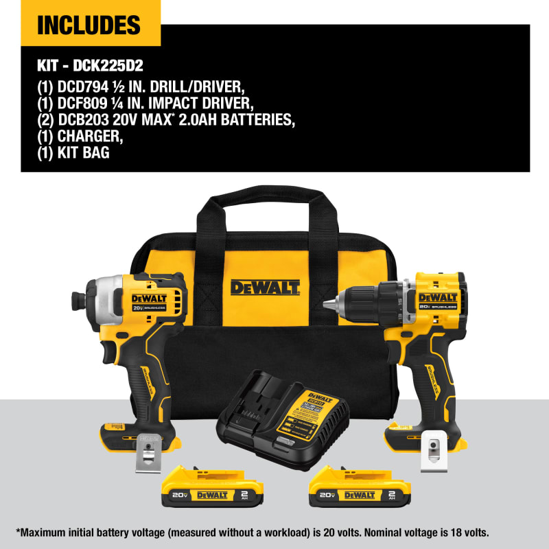 What's the difference between dewalt atomic and xr clearance