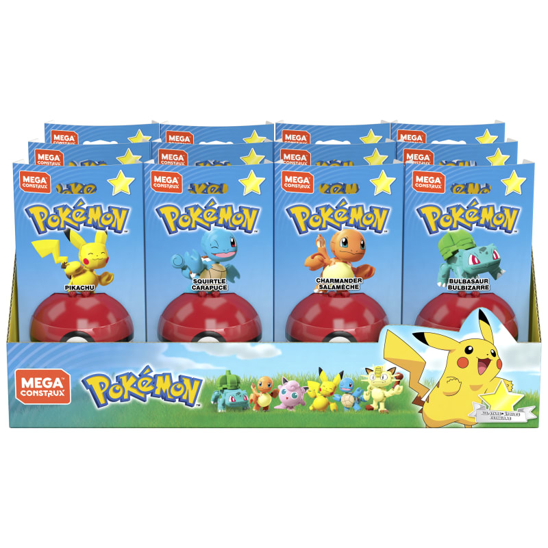 Mega Construx Pokémon Evergreen Poke Ball Assortment by Mattel