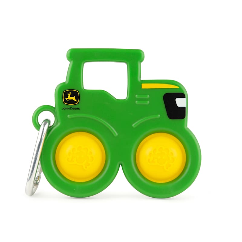 Simpl Dimpl Tractor Fat Brain Keychain by John Deere at Fleet Farm