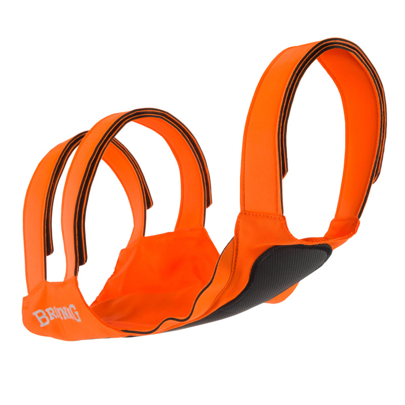 Safety Orange Chest Protection Vest for Dogs Large
