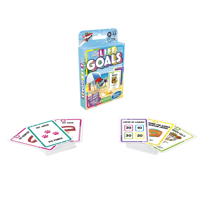  Hasbro Gaming The Game of Life Goals Game, Quick