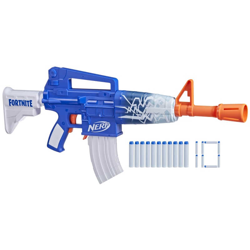 Fortnite Blue Shock Blaster by NERF at Fleet Farm