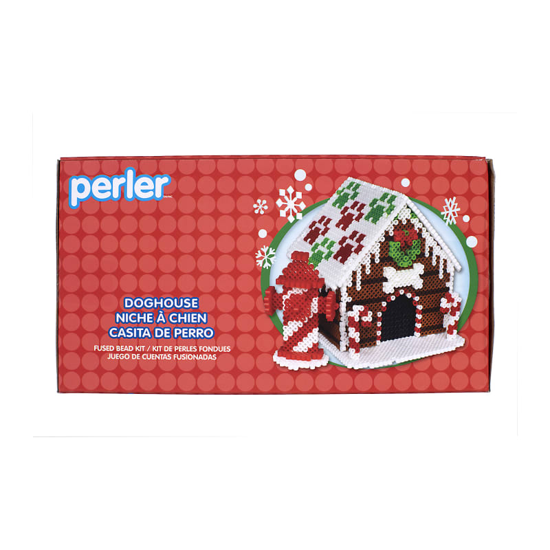  Perler Gingerbread House Christmas Fused Bead Kit for Kids'  Crafts, Multicolor 10006 Piece, Small : Arts, Crafts & Sewing