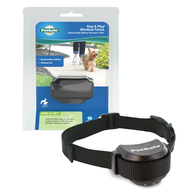 PetSafe Stay & Play Compact Wireless Pet Fence & Replaceable Battery,  America's Safest Wireless Fence Dog Collar