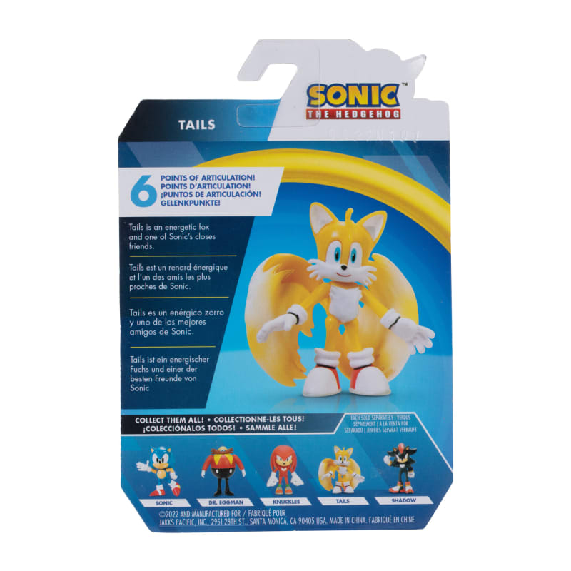 Sonic Classic Action Figures Tails - Just Toys Intl